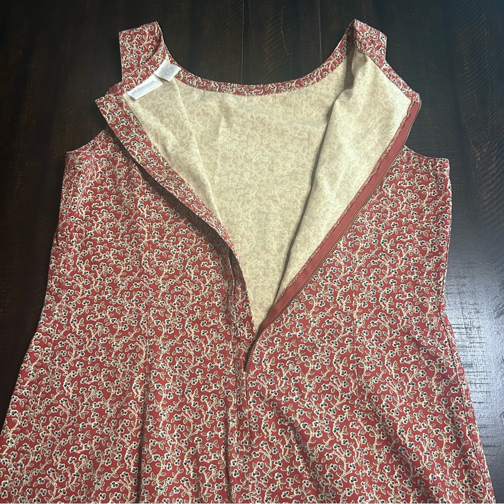 Liz Claiborne Floral Red Dress - Picture 5 of 10